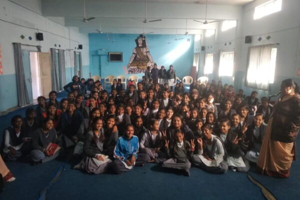 Asmita Awareness Workshop Organized at Sharda Vihar School, Bhopal, Madhya Pradesh.