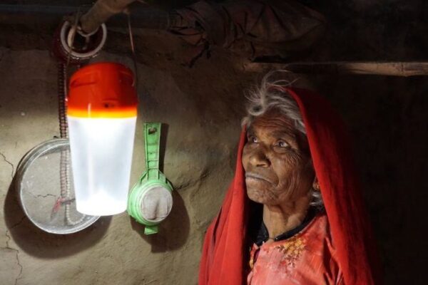 KarmaKonnect Installed Solar Light in Remote Chambal Valley Village.