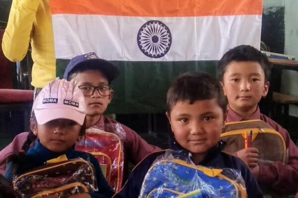 KarmaKonnect is proud to support JKSC with stationary supplies for these remote border area schools.
